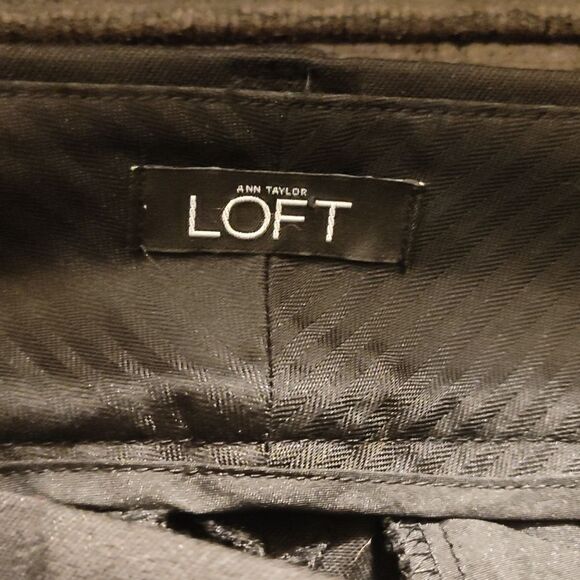 Loft Julie Straight black pants - Picture 4 of 6